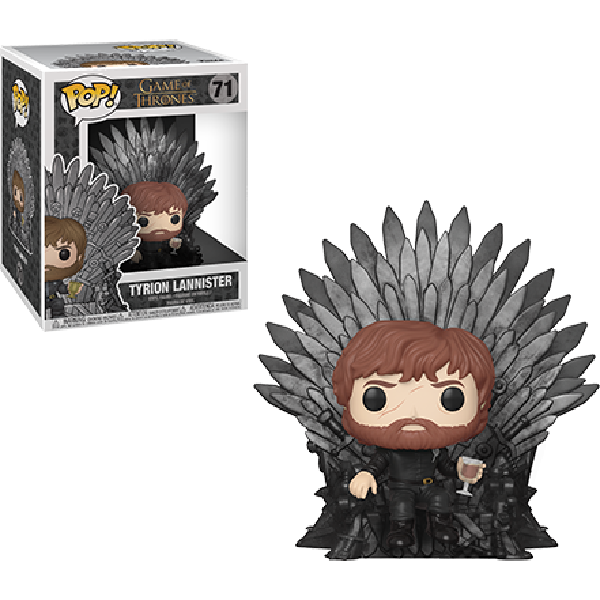 Funko Pop Deluxe Game of Thrones Tyrion Sitting on Iron Throne